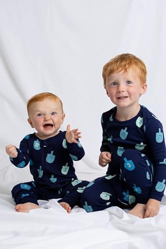 Image of MONICA + ANDY One Piece Baby Pajamas, 100% Organic Baby Clothes for Girls and Boys, Sizes For Newborn and Infant