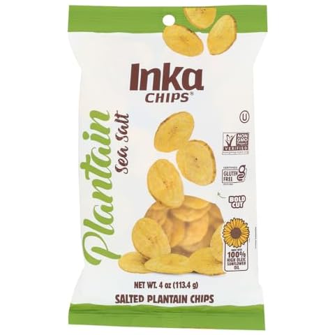 Inka Crops Original Plantain Chips 4 oz (Pack of 12) Cover