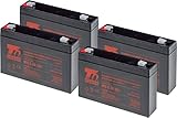 Tension : 6 V T6 Power Batterie pour Eaton 5P850i R VRLA 6V