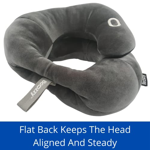 BCOZZY-Neck-Brace-Pillow-Patented-Relief-for-Neck-Pain-and-Supportive-Sleep-Soft-Washable-and-Adjustable-for-Comfortable-Resting-Gray-Large