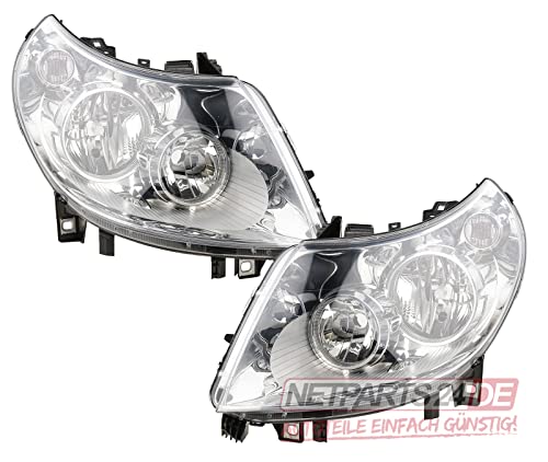 Phares Ducato 250 occultés kit de feux de rechange Johns gauche droit H7 H15