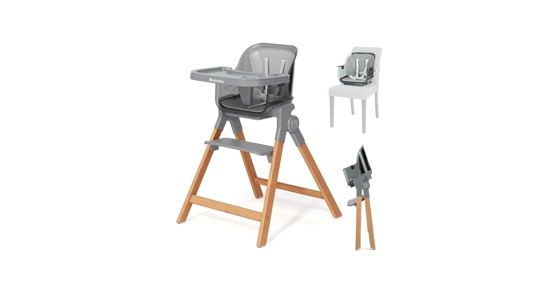 ベビーchairー Amazon.com : 3 in 1 Baby High Chair,Adjustable Convertible