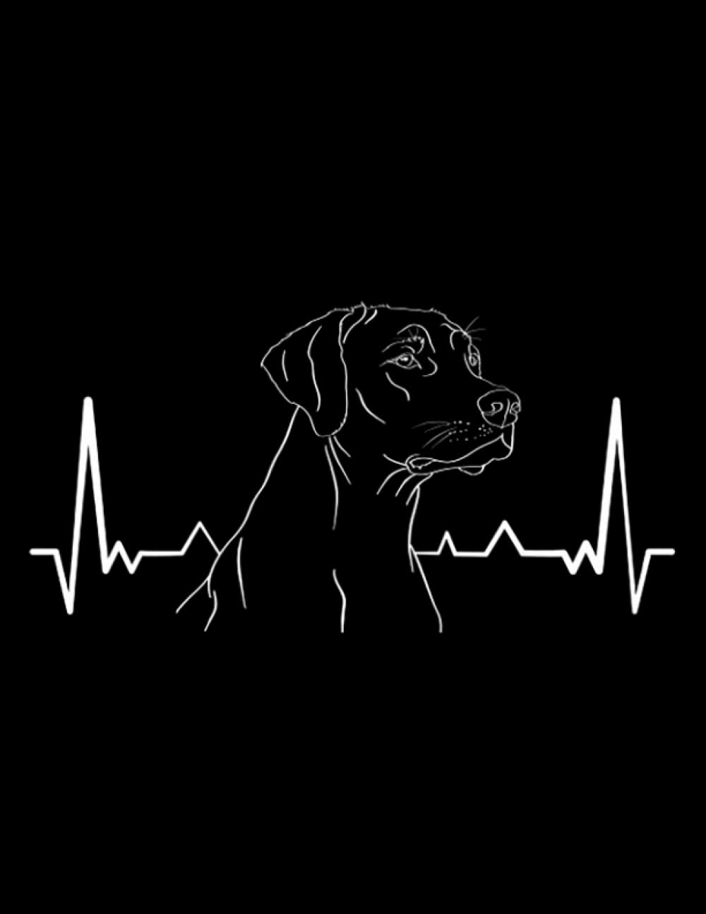 Rhodesian Ridgeback Rhodesian Ridgeback Heartbeat Amazing Design Notebook: Journal Gift 100 Pages - 8.5 x 11 In