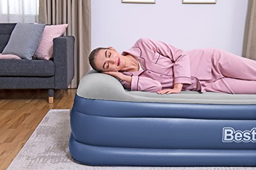 Miniatura 10 de Bestway Tritech Cama De Aire Individual Con Superficie Especial Y Bomba Eléctrica Integrada 191 X 71 X 46 Cm
