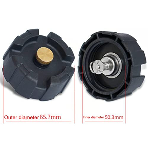 PAPAPI Substituição da tampa do gás de ventilação manual, motor de barco 12L / 24L universal 12L / 2