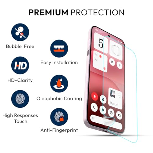 Image of KAPAVER EasyDo Film Screen Guard Protector for Nothing Phone 4a Pro (Matte- 2 Pack)