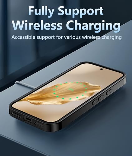 FNTCASE for Google Pixel 10 Case: Pixel 10 Pro Case Google 9/9 Pro Non-Yellowing Clear Slim Case | Rugged Anti-Drop Shockproof Scratch Protective Thin Transparent Crystal Cell Phone Cover(Black) - 7