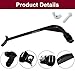 Zorveiio 2 Pcs Golf Swing Training Aids Wrist Hinge Swing Aids Correcting Wrist Position Tool for Golfer Beginner Practice, Black