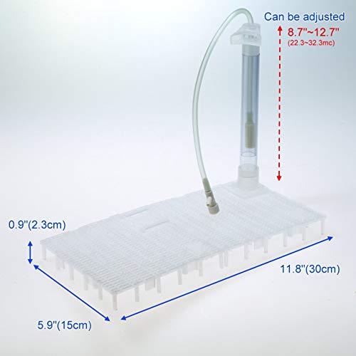 Corisrx Best Of Your Lifestyle Undergravel Filter 11.8" X 5.9" Fish Tank Under Gravel Filter #TOP1
