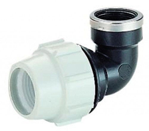 Plasson 7150 20mm x 1/2" BSP Female Parallel Elbow, White, 0.787 inches - Image 2