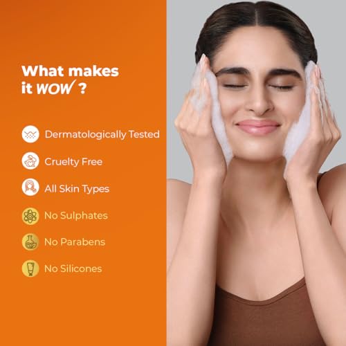 Image of WOW Skin Science Brightening 20% Vitamin C Face Serum | Boost Collagen and Elastin for Anti aging, Skin Repair | For Dark Circles, Fine Lines | Glowing Skin | Hydrates | 15 ml | Pack of 2