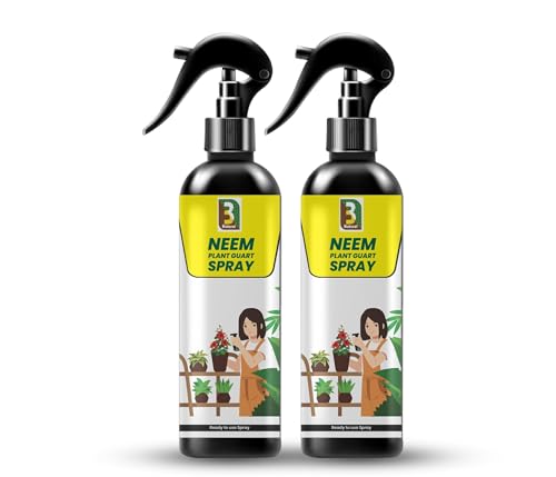 Image of B Natural Ready-to-Use Neem Oil Spray 400ml | 100% Pure & Organic Cold-Pressed Formula | For Indoor & Outdoor Plants | Effectively Controls Mealybugs, Fungi, and All Plant Pests