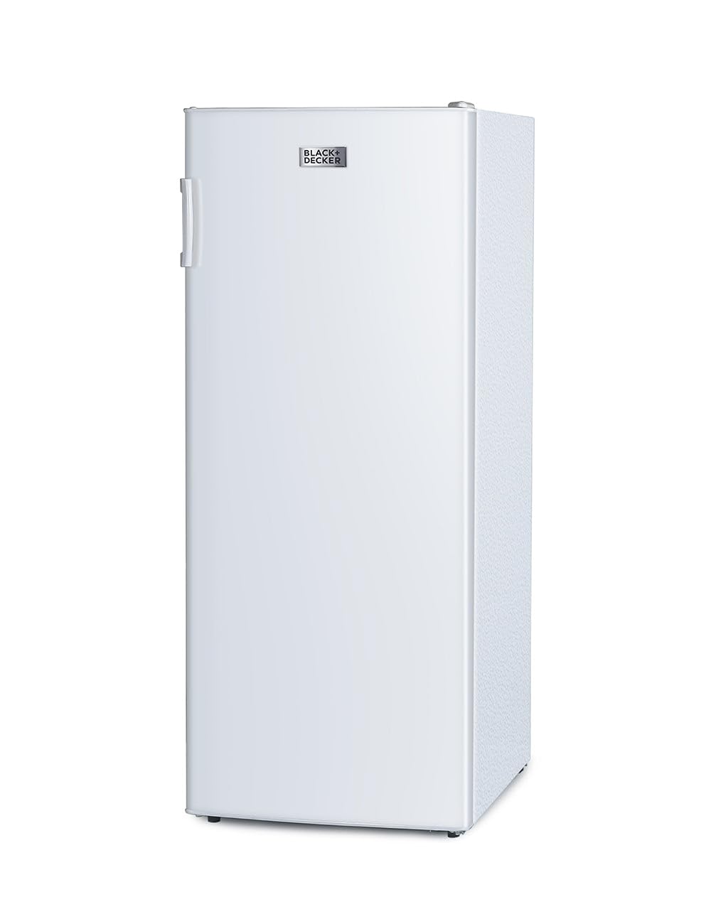 BLACK+DECKER 8.5 Cu. Ft. Upright Freezer, Stand Up Freezer with Mechanical Temperature Control, Freezer Upright with 3 Shelves and 4 Door Bins, Manual Defrost, R600a Refrigerant, BUF850LW, White on Fridge.com