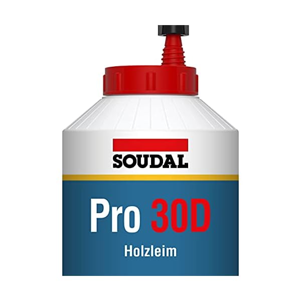 Soudal Pro 30D, Holzleim, D3, 750g, Flasche