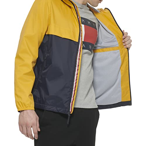 Image of Tommy Hilfiger Men's Simple Hooded Rain Jacket