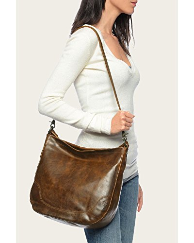 Image of FRYE Melissa Hobo Leather Handbag
