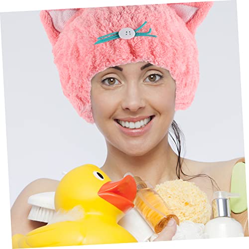 minkissy Touca De Cabelo Seco 8 Peças Toalha De Secagem De Cabelo Toalhas De Secagem Fofas Toalha De