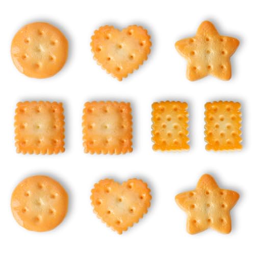 10 imanes decorativos de nevera con forma de galleta