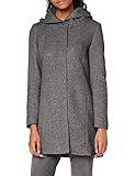 wintermantel damen sale ebay Wintermantel VERO MODA Damen VMVERODONA LS Jacket COL Anorak, Dark Grey Melange, M