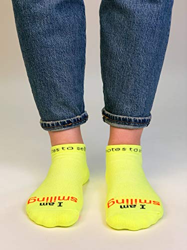 Image of notes to self Socks - Daily Affirmations, Inspirational Socks for girls & boys