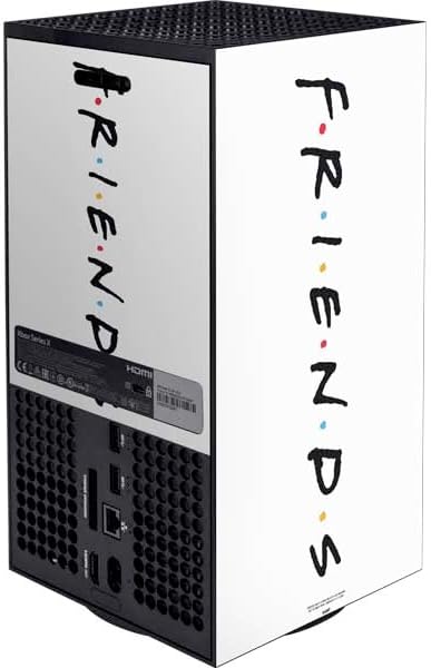 Skinit Decal Gaming Skin Compatible with Xbox Series X Bundle - Officially Licensed Warner Bros Friends Design