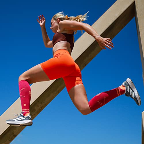 STOX Energy Socks - Sportsokken voor Vrouwen - Premium Compressiesokken - Voorkom Blessures & Spierpijn - Sneller Herstel - Minder Vermoeide Benen - Extra Comfort - Verdikt Voet en Hielstuk - Afbeelding 7