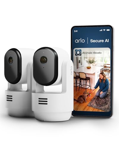 Arlo Essential 3 Indoor 360º HD Pan-Tilt-Zoom