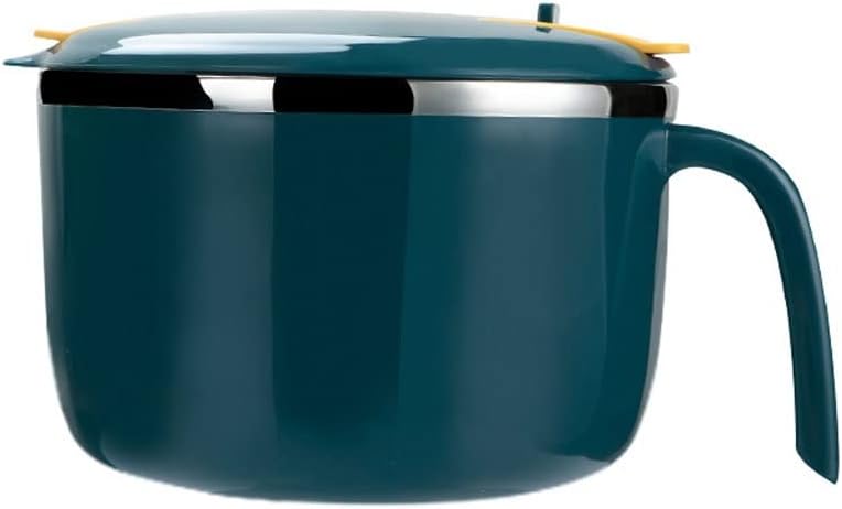 Stainless Steel Instant Noodle Bowl Sealed Lunch Box Household 304 With Lid Student Insulated Fast Food Cup