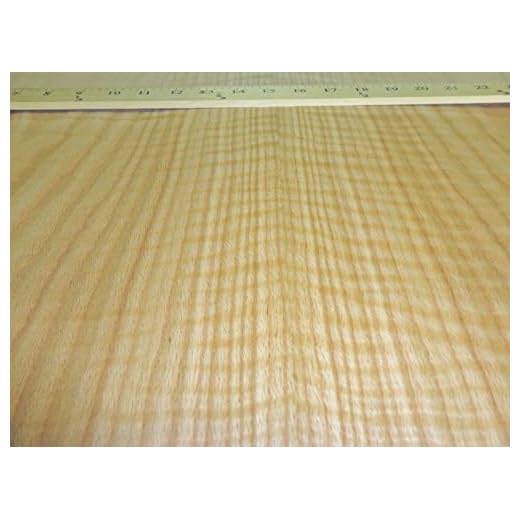 Figured Red Oak Wood Veneer Sheet