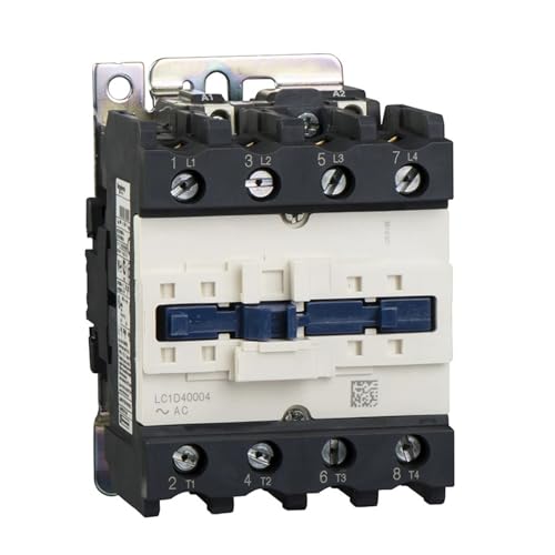 LC1D40004N7 Contacteur CA 60A avec 4 pôles NO pour commande moteur fiable