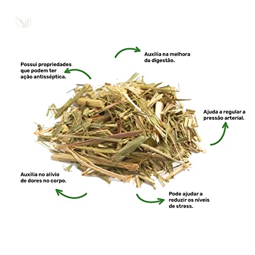 Chá De Capim Limão (cidrão) Orgânico E Premium 100gramas