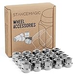 20pcs Chrome Open End Lug Nuts - 7/16