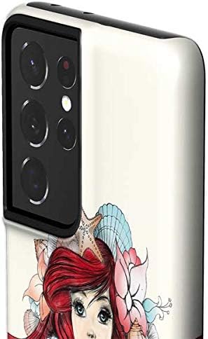 Skinit Pro Phone Case Compatible with Galaxy S21 Ultra 5G - Officially Licensed Disney The Little Mermaid Ariel Illustration Design