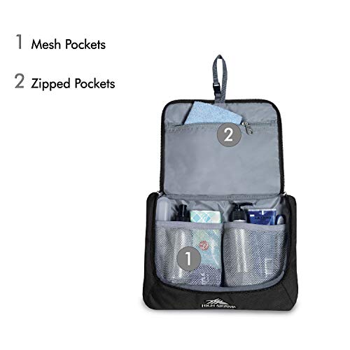 High Sierra Pack-N-Go Duffel Bag, 36-Inch, Black