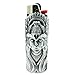 Metal Lighter Case Cover Holder fits BIC Lighter Full Standard Size J6 One Piece Design in Goddess and Skull