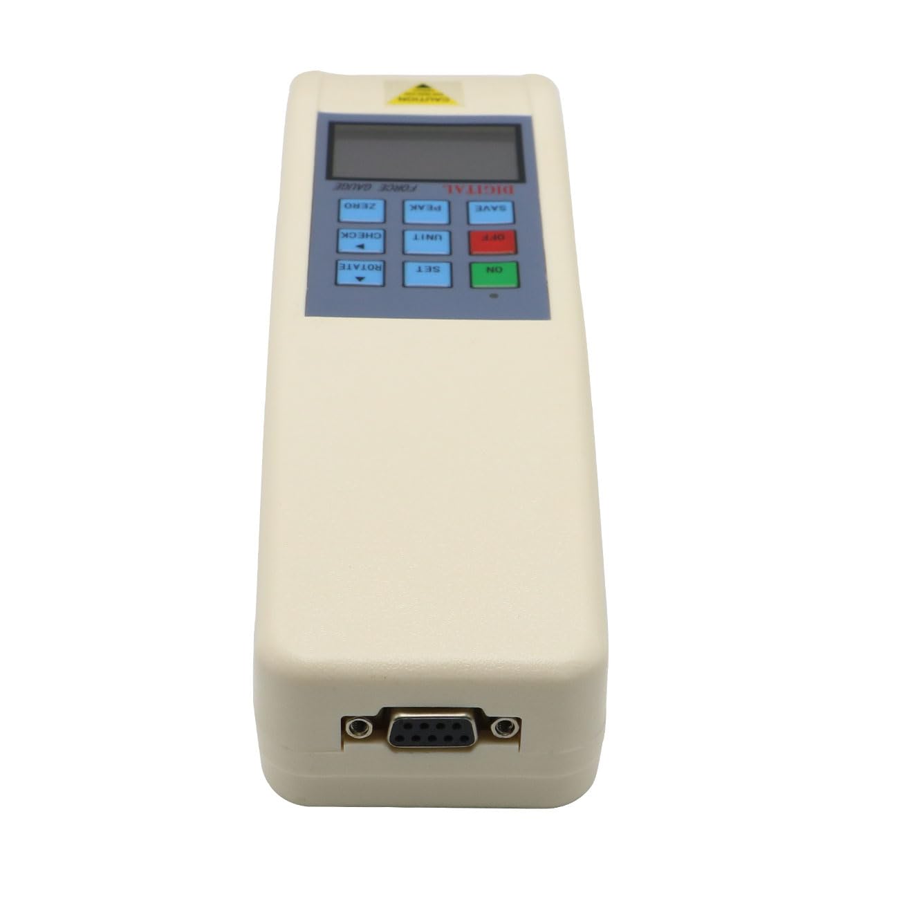 SHAHE Digital Force Gauge Push and Pull Tester Rechargeable Dynamometer LCD Thrust Pressure Meter with Data Output Function (HF-2N)