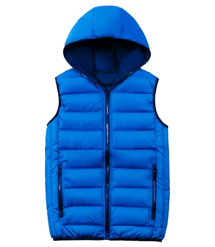 LAUSONS Kinder Warme Weste Jungen Steppweste Ärmellose Winterjacke Puffer...