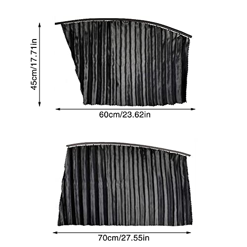 Foreverup 4 Pcs Tende Magnetiche per Auto,Tendine