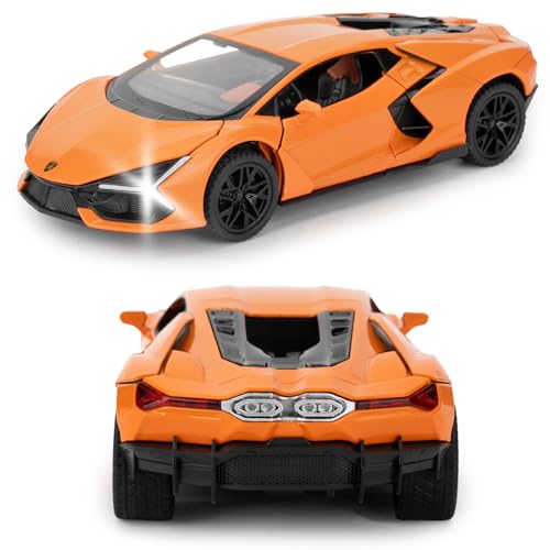 BDTCTK Auto a escala 1:32 compatible Lamborghini Aventador miniatura 7