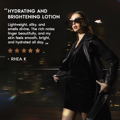 Image of Nykaa Wanderlust Midnight in New York Moisturising Body Lotion, 250 ml |Orchid & Musk | Lightweight, Long-Lasting Moisturisation| Vegan, Paraben-Free I Suitable for All Skin Types