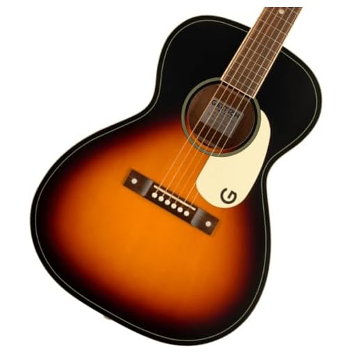 Gretsch Jim Dandy Concert 6-String Right-Handed Acoustic Guitar with X-Braced Body and Walnut Fingerboard (Rex Burst)