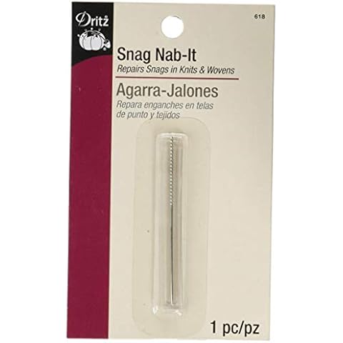 Dritz Snag Repair, Nickel, Nab-It Cover