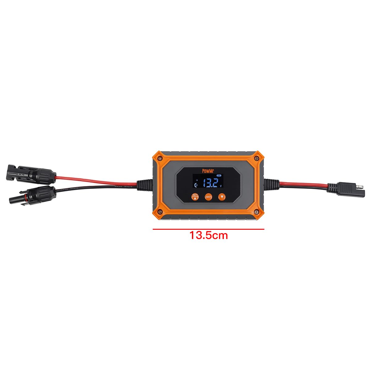 Contrôleur solaire MPPT 15A 12/24V Contrôleur de charge solaire Gel AGM Acide Lithium LiFePO4