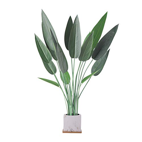 image for Fit Choice 5.3 Ft Premium Artificial Travelers Palm Tree, 3.3 Ft Fiddl
