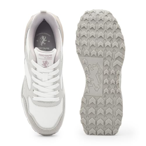 Image of Red Tape Lifestyle Sneakers for Women in Blue Orange | Sneakers