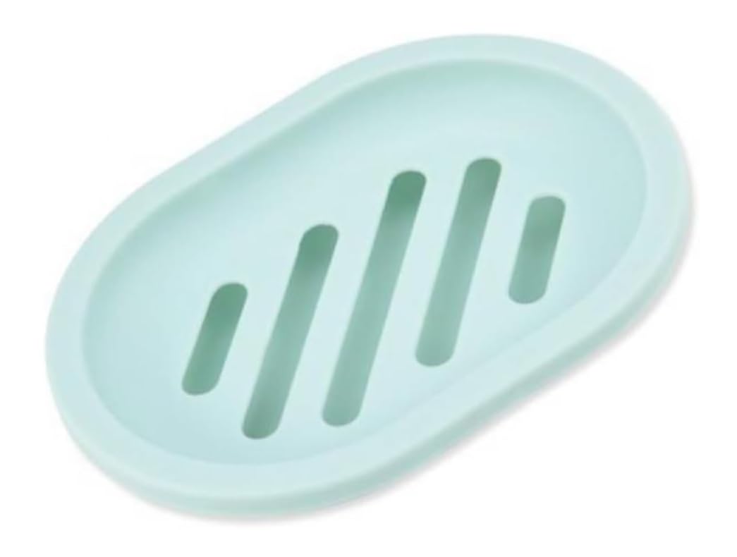 Soap Holder Bathroom Dishes Drainage Storage Rack Tray Tableware Dispenser