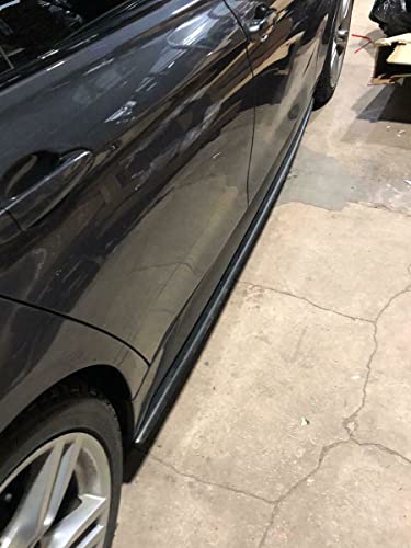 Jupe latérale F80 M3 noir brillant extension de bas de caisse