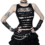 Ocasión: este top es ideal para conciertos, fiestas, festivales o incluso para el día a día si quieres hacer una declaración. Combina comodidad, estilo y calidad, lo que lo convierte en un imprescindible para cualquier mujer a la moda que quiera tener algo excepcional en su armario.