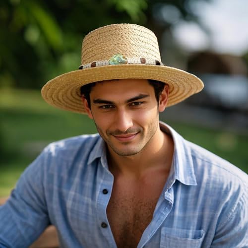 Image of Cowboy Hat Bands for Men and Women,Hatbands Belt for Cowboy /Western /Fedora /Cowgirl Hats Multicolor