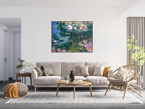 Impressionnisme Impression sur Toile Nénuphars pour Apaiser Votre Salon